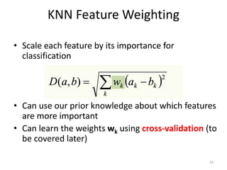 knn is the k nearest algorithm ppt that includes all about knn, its adv ...