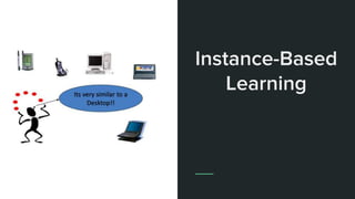 Instance-Based
Learning
 