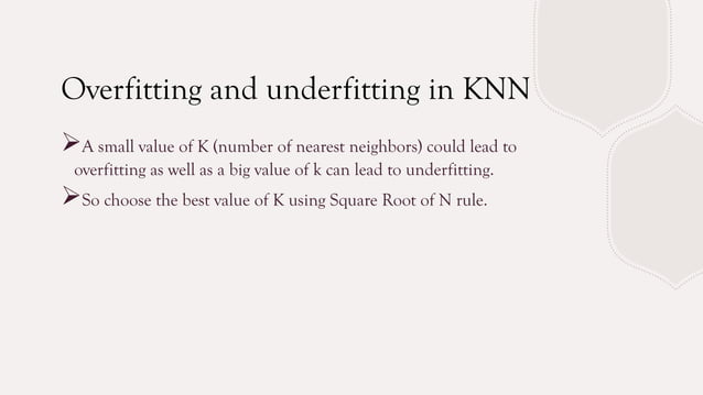 KNN Classificationwithexplanation and examples.pptx | Physics | Science