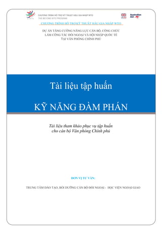 Các kiểu đàm phán  HKT Consultant