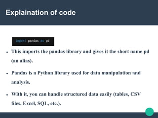 practical presentation on knn classification using python | PDF