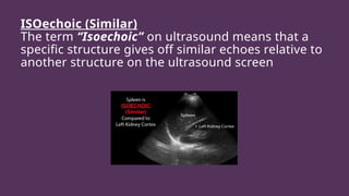 knobology - USG physics - In Acute Care Medicine | PPTX