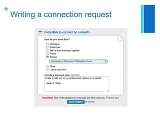 +

Writing a connection request

 