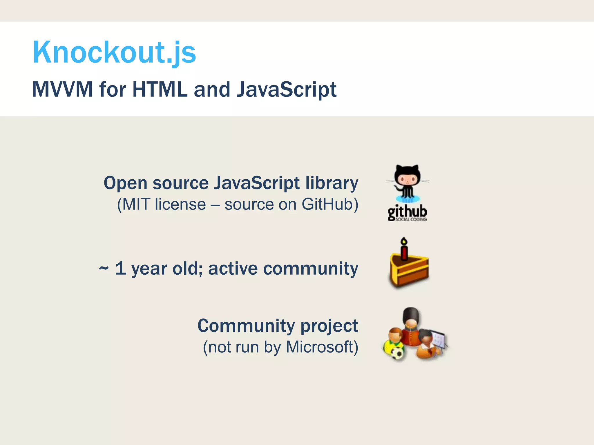 Knockout.js & SignalR | PPT