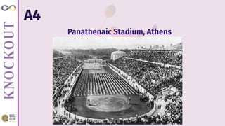 A4
Panathenaic Stadium, Athens
 