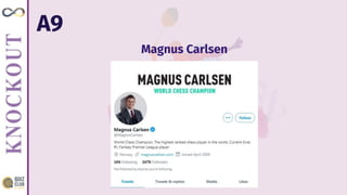 A9
Magnus Carlsen
 