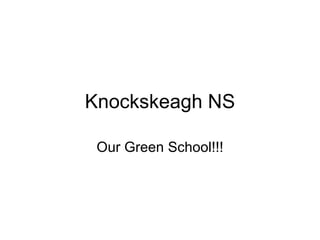 Knockskeagh NS

 Our Green School!!!
 