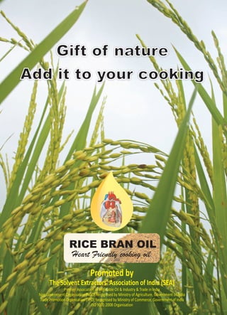 #649 Rice Bran Oil - Heart Friendly Cooking