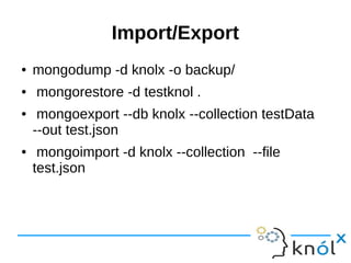 Advantages & Disadvantages 
● High Performance 
● Models 
● Flexible Schema 
● Solution to complex distributed transactions 
and Join operations 
● RAM limitations 
 