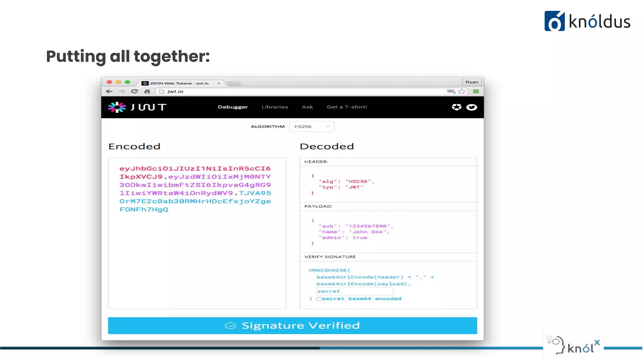 Putting all together:
 