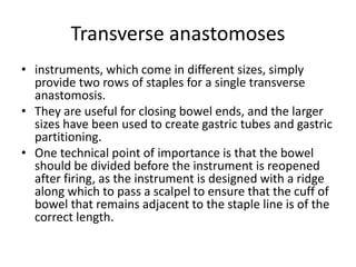 Knotting & anastomosis | PPTX | First Aid | Injuries