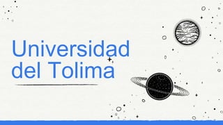 Universidad
del Tolima
 
