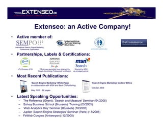 Emakina Academy 5 - Know your audience -  Extenseo