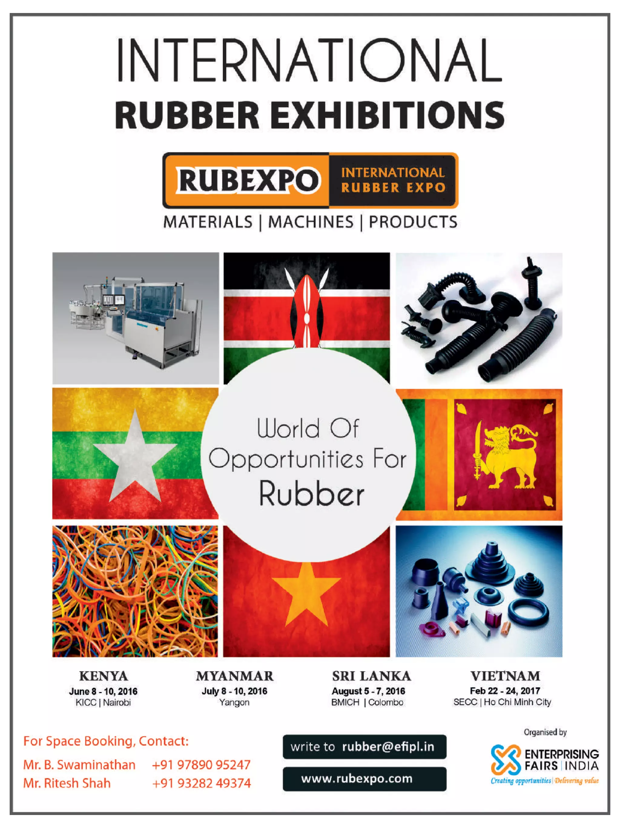Know Your Supplier - Rubber & Tyre Machinery World May 2016 Special