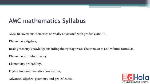 Know about amc 10 & amc 12