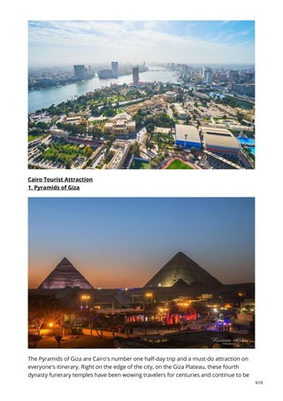 Know about egypt cairo | PDF
