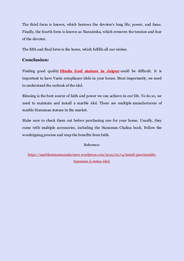 know-about-panchmukhi-hanuman-ji-statue-pdf