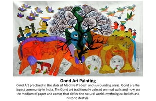 Know About Various Indian Tribal & Folk Art Forms | PPTX