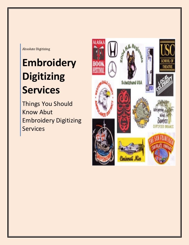 Know abut embroidery digitizing services Know abut embroidery digitizing services