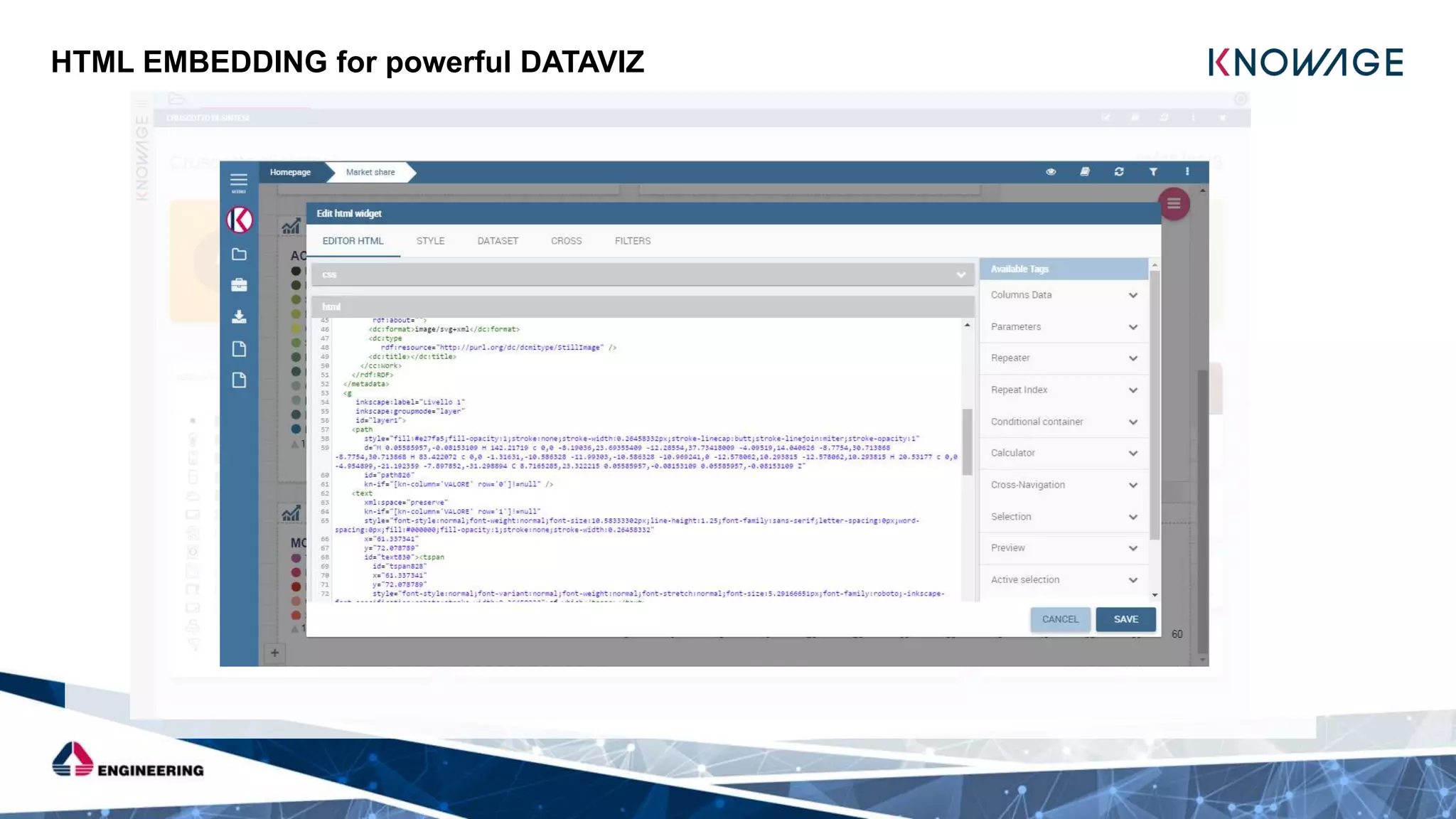 R & PYTHON WIDGET - KNOWAGE | PPT