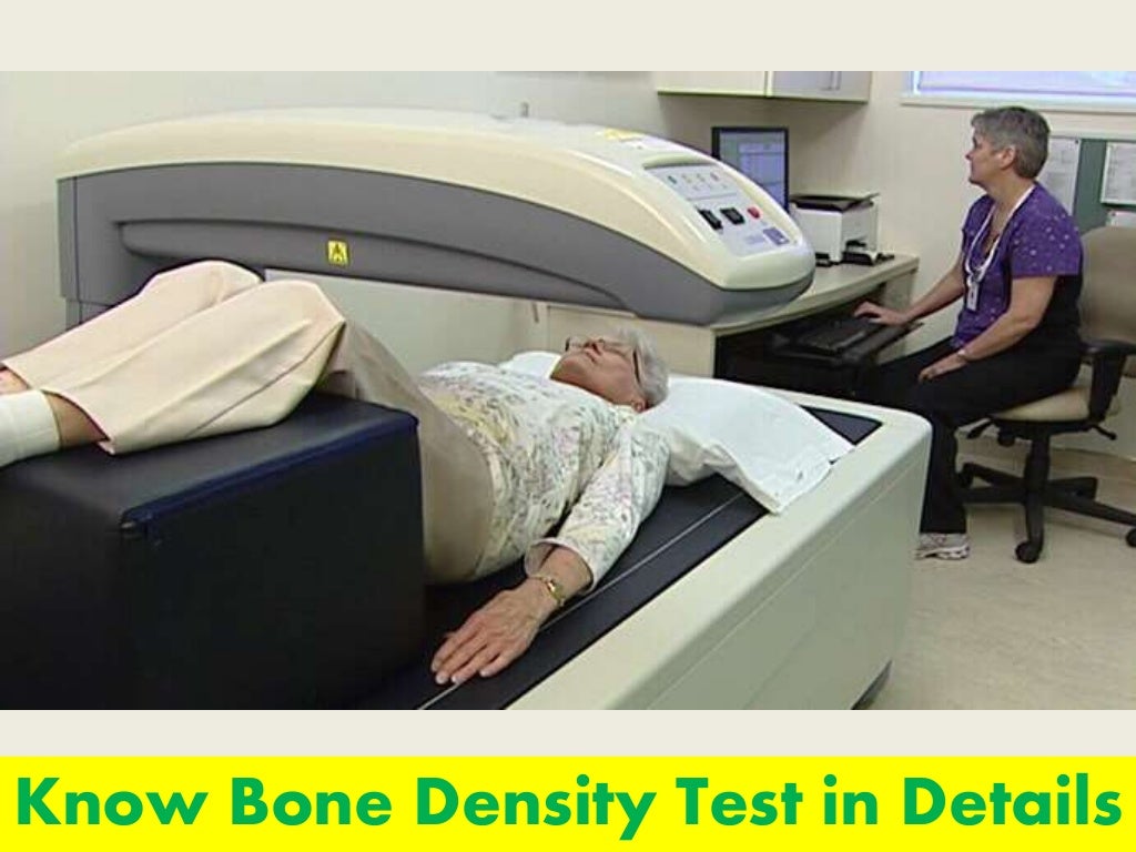 Know bone density test in details