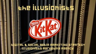 Digital Marketing Strategy presentation for the KitKat brand