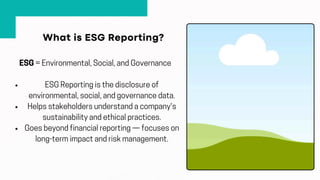 Know Everything About Esg Reporting by Earthood.pdf