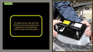 Know How to Detect a Bad Car Immobilizer PPTX