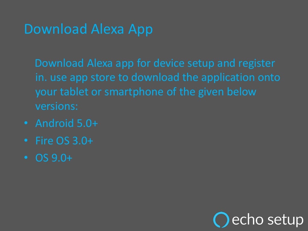How to setup alexa show