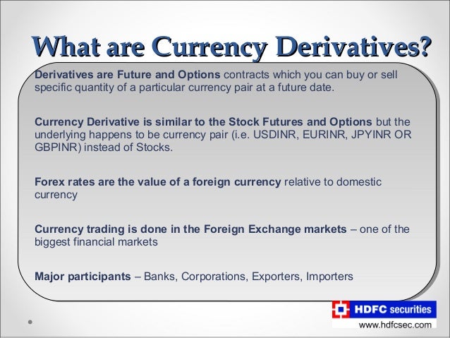 How to trade in currency