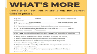 Knowing and Understanding Oneself.pptx