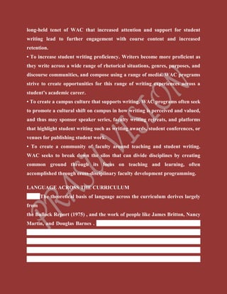Knowing language across the curriculum | PDF