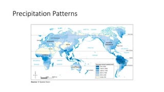 Precipitation Patterns
 