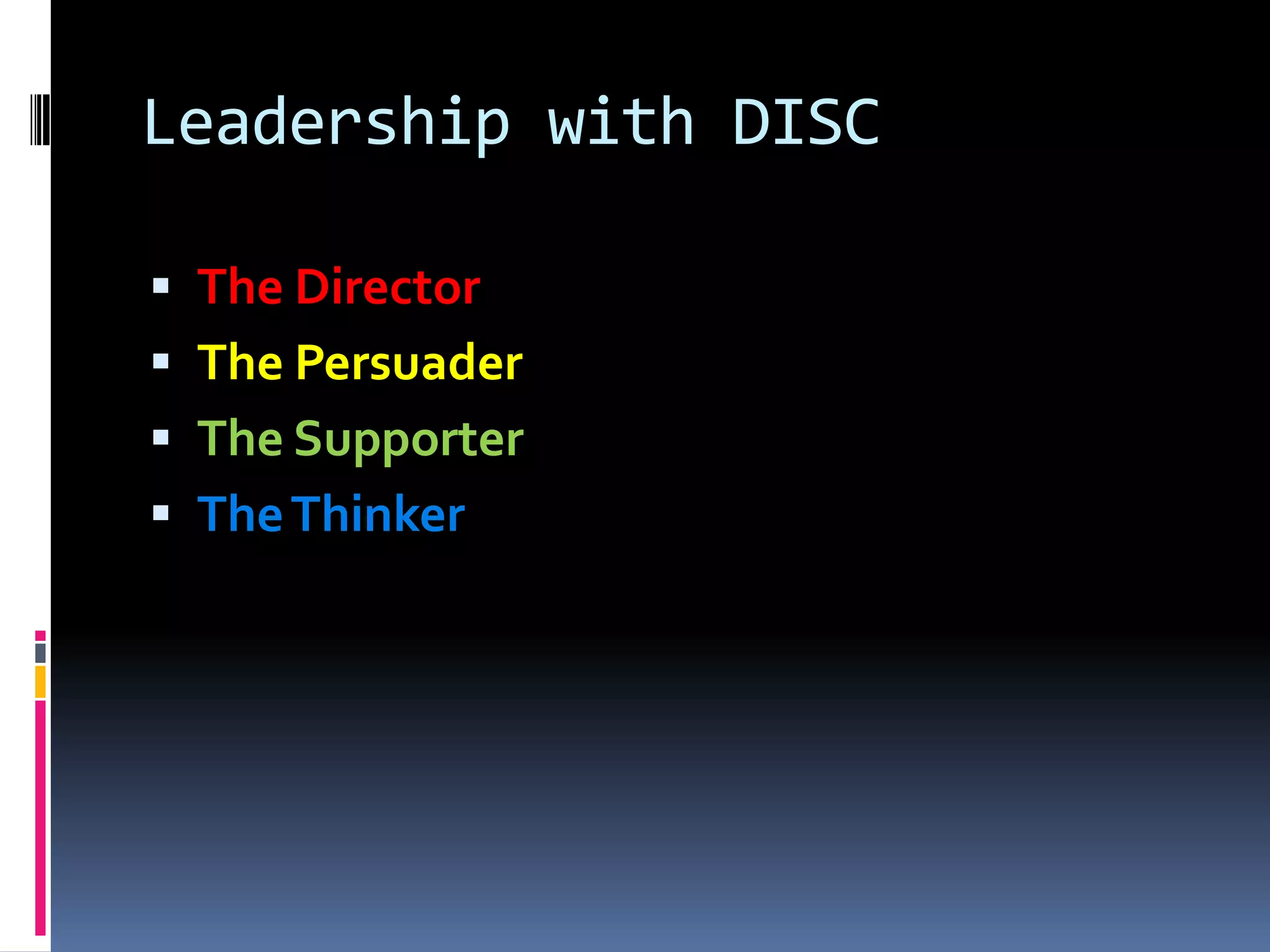 So why this session?