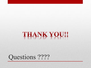 Questions ????
 