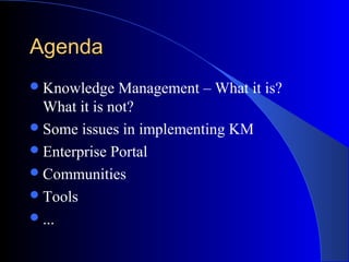 Knowledge Management | PPT