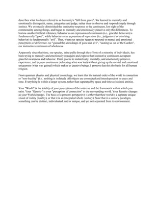 Knowledge And Self (PDF)