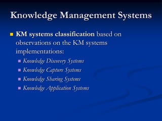 Knowledge Capture System Knowledge management | PPSX