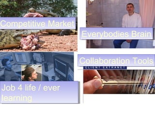 Competitive Market Collaboration Tools Job 4 life / ever learning Everybodies Brain 