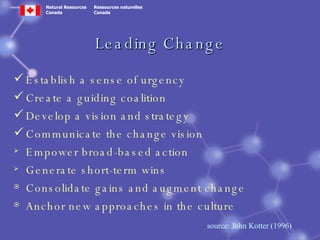 Knowledge Management Program in the Canadian Forest Service | PPT