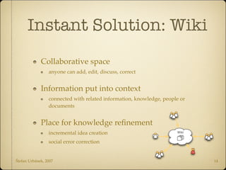 Knowledge Management Introduction