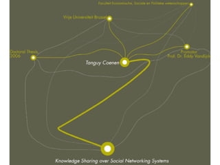 Knowledge sharing over social networking systems 