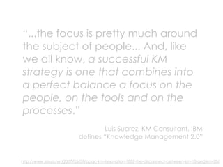 Knowledge Worker 2.0 - Power to the people