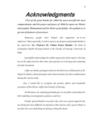Knowledge and attitudes of primary school teachers toward first aid in ...