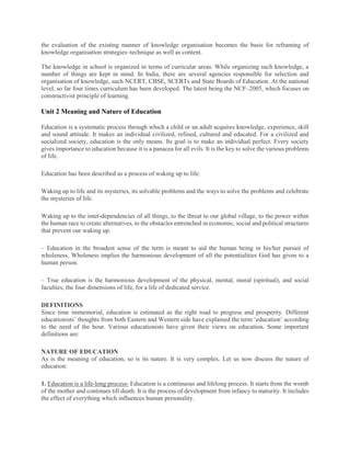Knowledge and curriculum | PDF