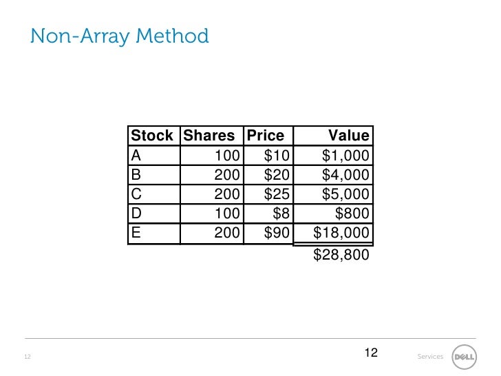excel array formula