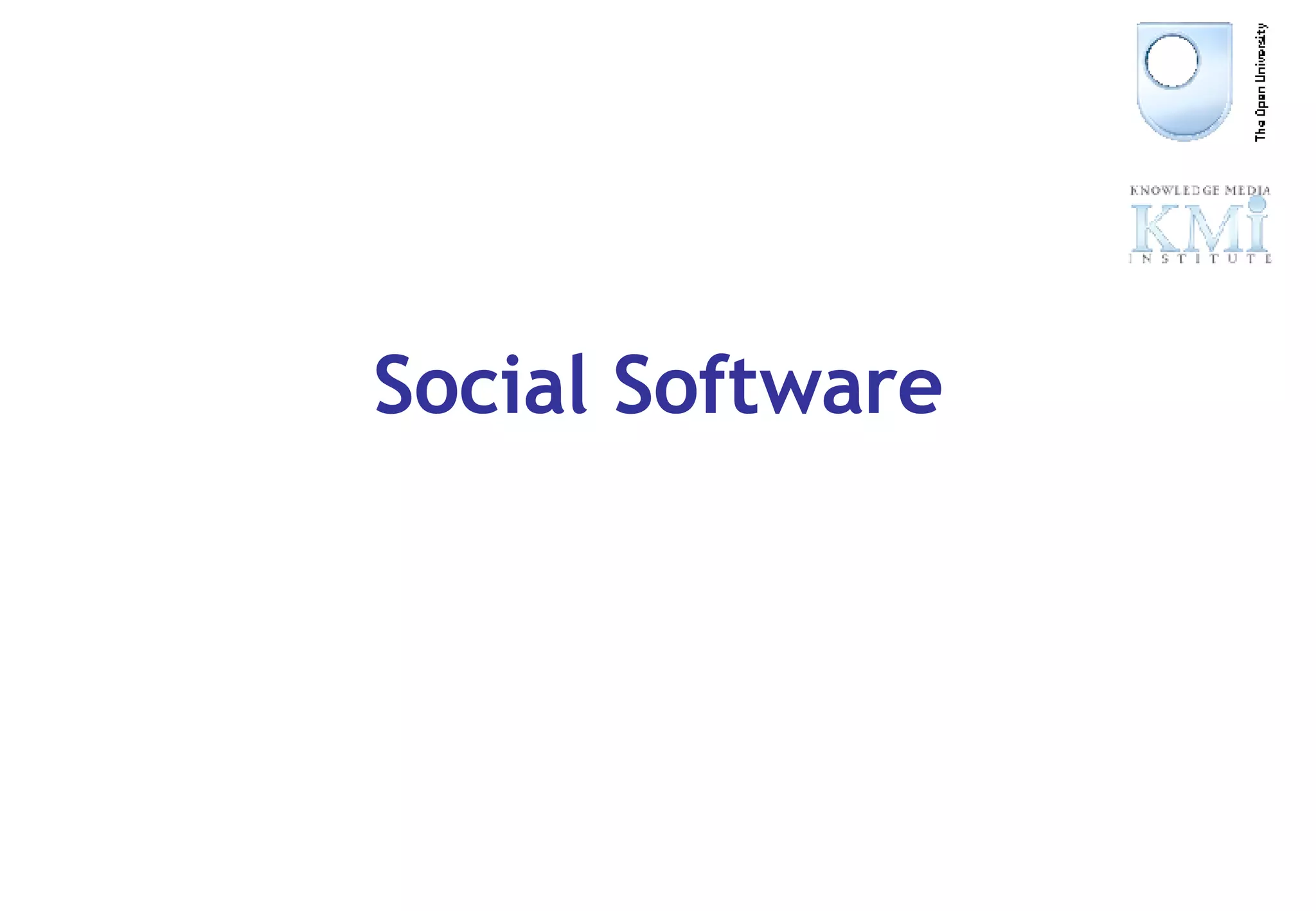 Social Software 