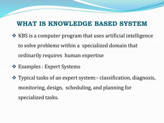 Knowledge Based System PPT knowledge-based-system-ppt