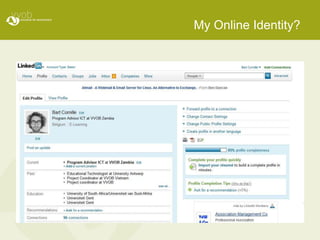 My Online Identity?