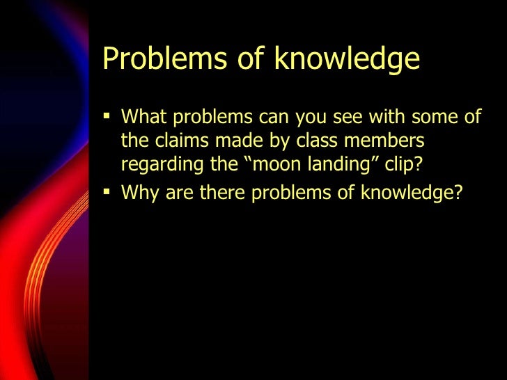 Knowledge Claims And Jtb